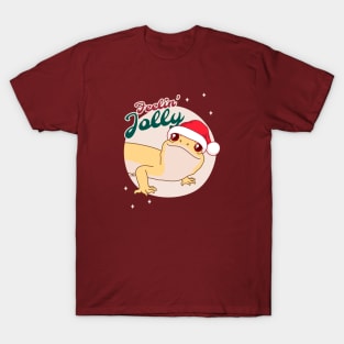 RAPTOR Leopard Gecko, Christmas Edition! Feelin Jolly! I T-Shirt